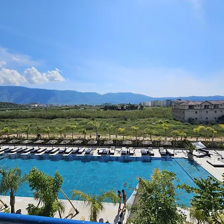 Apartment With Pool View In Rradhime Vlore Exterior photo